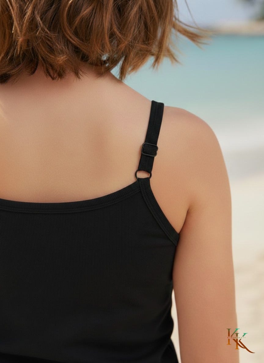 black padded camisole for girls black padded camisole for girls